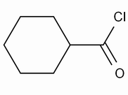 环己甲酰氯，CAS号2719-27-9，C7H11ClO分子结构式