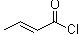 巴豆酰氯分子结构式