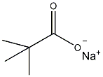 特戊酸钠水合物，CAS号143174-36-1，C5H11NaO3，特戊酸钠分子结构式